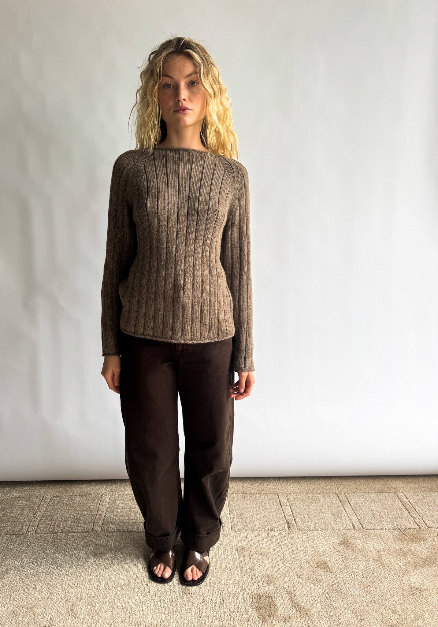 Fred Ribbed Rollneck Pullover