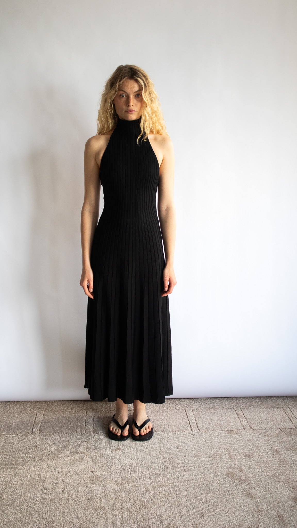 Edith Halter Dress