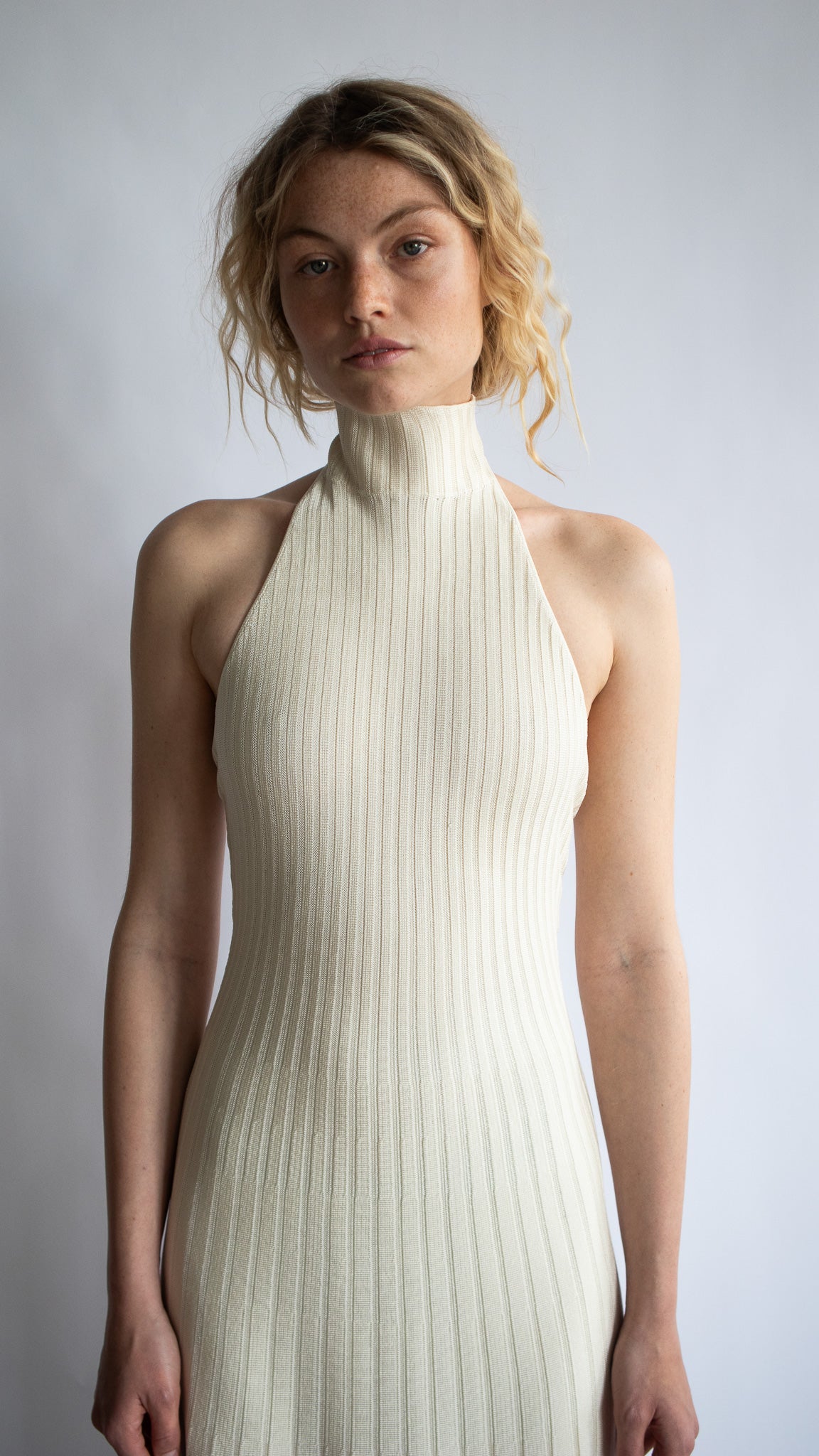 Edith Halter Dress