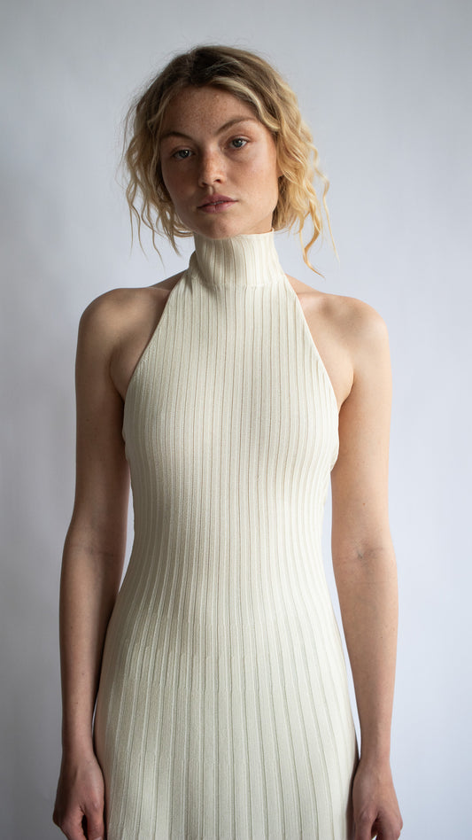 Edith Halter Dress