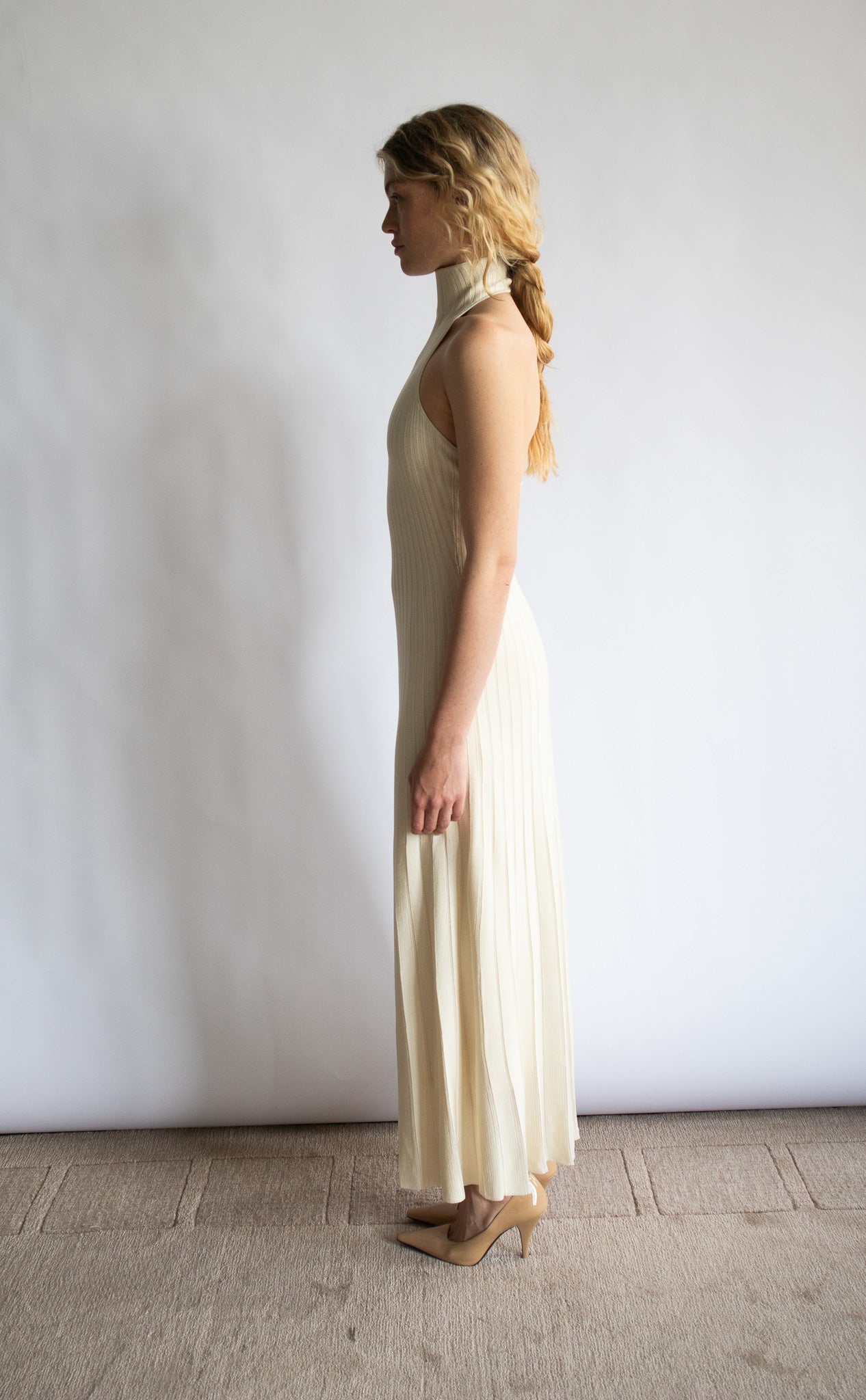 Edith Halter Dress