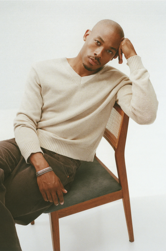Rowan V-Neck Pullover