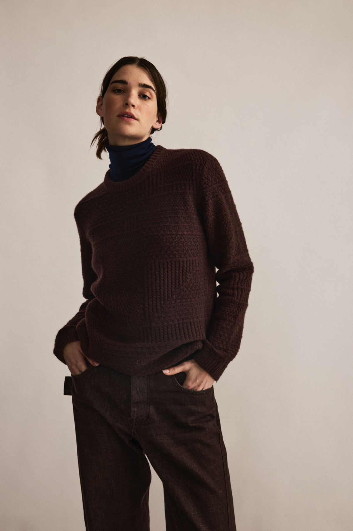 Jules Patchwork Pullover